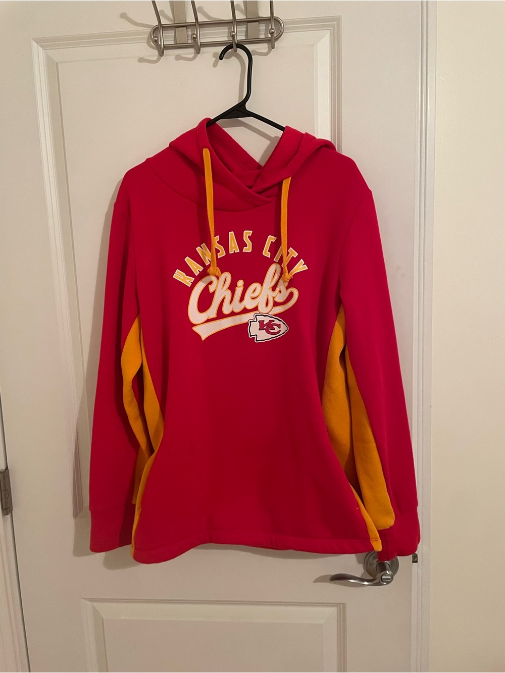 Fanatics Kansas City Chiefs Red Hoodie with Gold Accents
